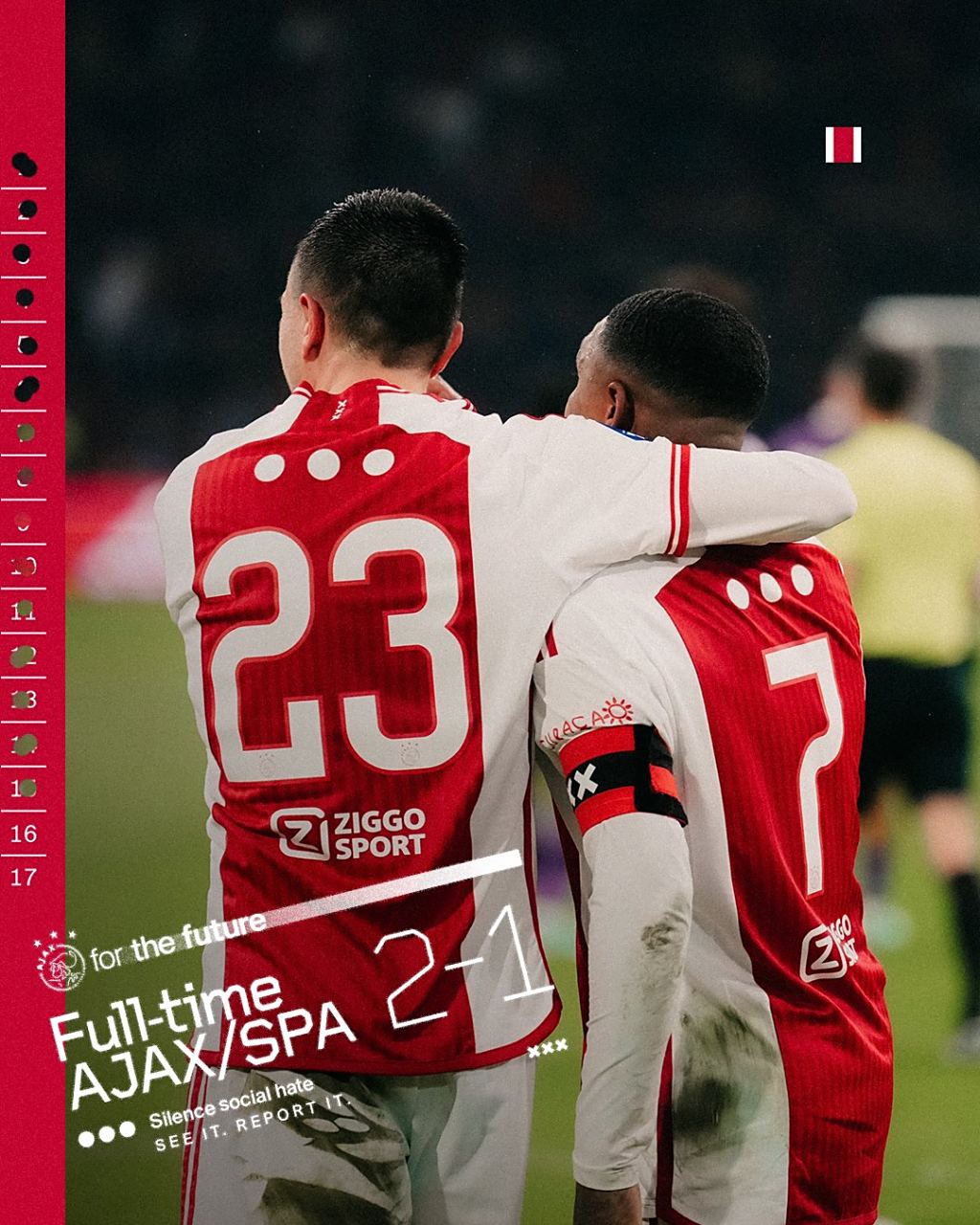 阿贾克斯大破对手，荷甲夺冠前景广阔